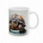 Mug Tortue aquarelle - Idée cadeau - Tasse originale en céramique Tortue modèle 8