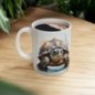 Mug Tortue aquarelle - Idée cadeau - Tasse originale en céramique Tortue modèle 8