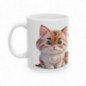 Mug Merci Maitresse Chats mignons - idée cadeau - tasse en céramique originale Maitresse