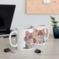 Mug Merci Maitresse Chats mignons - idée cadeau - tasse en céramique originale Maitresse