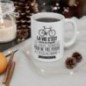 Mug Citation La vie c'est comme une bicyclette - Idée cadeau - Tasse en céramique - Humour Sympa Fun