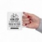 Mug Citation La vie c'est comme une bicyclette - Idée cadeau - Tasse en céramique - Humour Sympa Fun