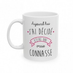 Mug humour femme - Idée cadeau - Tasse en céramique - Humour Sympa Fun