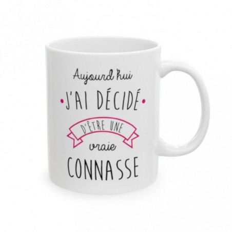 Mug humour femme - Idée cadeau - Tasse en céramique - Humour Sympa Fun