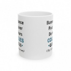 Mug Bonne chance pour trouver de meilleurs collègues que nous - Idée cadeau - Tasse en céramique collègues - Humour Sympa Fun