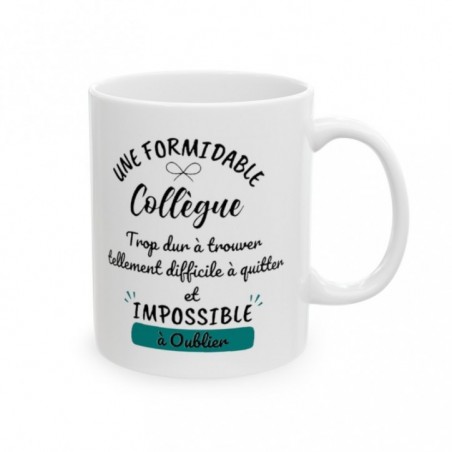 Mug une formidable collègues que nous - Idée cadeau - Tasse en céramique - Humour Sympa Fun