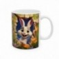 Mug Coloré Lapin Mignon - Idée cadeau - Tasse originale en céramique