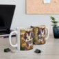 Mug Coloré Lapin Mignon - Idée cadeau - Tasse originale en céramique