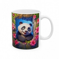 Mug Coloré Panda mignon - Idée cadeau - Tasse originale en céramique