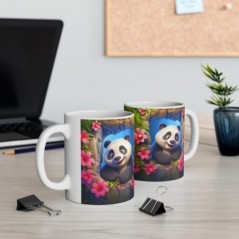 Mug Coloré Panda mignon - Idée cadeau - Tasse originale en céramique