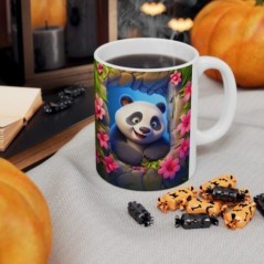 Mug Coloré Panda mignon - Idée cadeau - Tasse originale en céramique