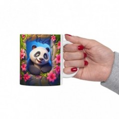 Mug Coloré Panda mignon - Idée cadeau - Tasse originale en céramique