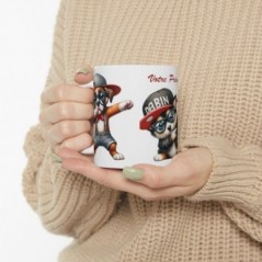 Mug personnalisé personnalisable Dab avec prénom ou petit texte - Idée cadeau - Tasse pour Enfant ou Adulte