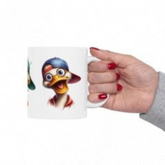 Mug Canard rigolo - Idée cadeau - Tasse en céramique - Humour Sympa Fun