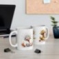 Mug Canard fou fou - Idée cadeau - Tasse en céramique - Humour Sympa Fun