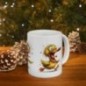 Mug Canard fou fou - Idée cadeau - Tasse en céramique - Humour Sympa Fun