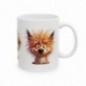 Mug Chien fou fou - Idée cadeau - Tasse en céramique - Humour Sympa Fun