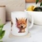 Mug Chien fou fou - Idée cadeau - Tasse en céramique - Humour Sympa Fun