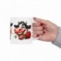 Mug Vache Sourire - Idée cadeau - Tasse en céramique - Humour Sympa Fun