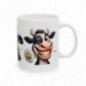 Mug Vache - Idée cadeau - Tasse en céramique - Humour Sympa Fun