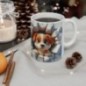 Mug bébé chien - Idée cadeau - Tasse originale en céramique enfant ou adulte