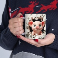 Mug bébé Cochon - Idée cadeau - Tasse originale en céramique enfant ou adulte