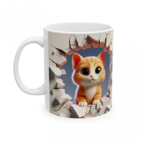 Mug bébé Chat - Idée cadeau - Tasse originale en céramique enfant ou adulte