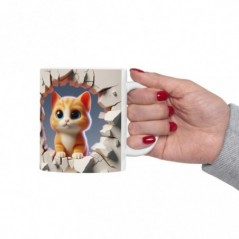 Mug bébé Chat - Idée cadeau - Tasse originale en céramique enfant ou adulte