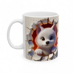 Mug bébé Loup - Idée cadeau - Tasse originale en céramique enfant ou adulte