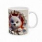 Mug bébé Loup - Idée cadeau - Tasse originale en céramique enfant ou adulte