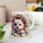 Mug bébé Loup - Idée cadeau - Tasse originale en céramique enfant ou adulte