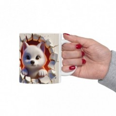 Mug bébé Loup - Idée cadeau - Tasse originale en céramique enfant ou adulte