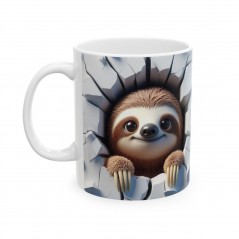 Mug bébé Paresseux - Idée cadeau - Tasse originale en céramique enfant ou adulte