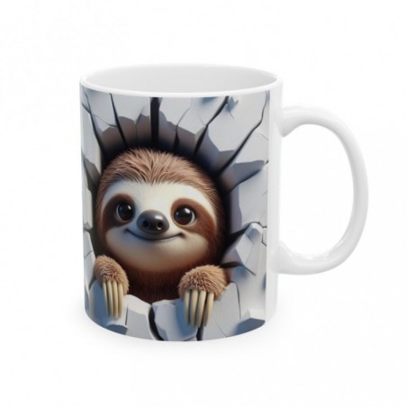 Mug bébé Paresseux - Idée cadeau - Tasse originale en céramique enfant ou adulte