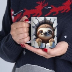 Mug bébé Paresseux - Idée cadeau - Tasse originale en céramique enfant ou adulte