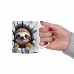 Mug bébé Paresseux - Idée cadeau - Tasse originale en céramique enfant ou adulte