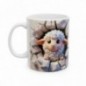 Mug bébé Mouton - Idée cadeau - Tasse originale en céramique enfant ou adulte