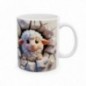 Mug bébé Mouton - Idée cadeau - Tasse originale en céramique enfant ou adulte