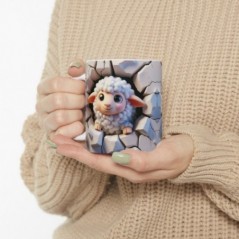 Mug bébé Mouton - Idée cadeau - Tasse originale en céramique enfant ou adulte