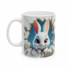 Mug bébé Lapin - Idée cadeau - Tasse originale en céramique enfant ou adulte