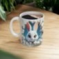 Mug bébé Lapin - Idée cadeau - Tasse originale en céramique enfant ou adulte