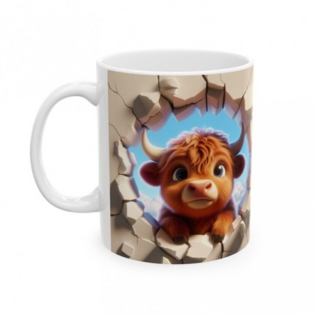 Mug bébé Vache Irlandaise - Idée cadeau - Tasse originale en céramique enfant ou adulte