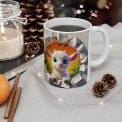 Mug bébé Chèvre - Idée cadeau - Tasse originale en céramique enfant ou adulte