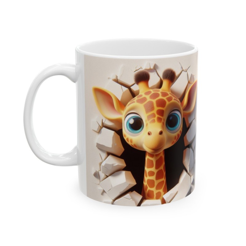 Mug bébé Girafe - Idée cadeau - Tasse originale en céramique enfant ou adulte