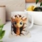 Mug bébé Girafe - Idée cadeau - Tasse originale en céramique enfant ou adulte