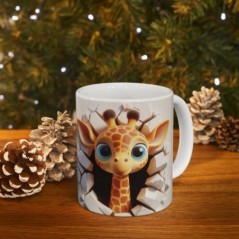 Mug bébé Girafe - Idée cadeau - Tasse originale en céramique enfant ou adulte