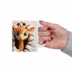 Mug bébé Girafe - Idée cadeau - Tasse originale en céramique enfant ou adulte