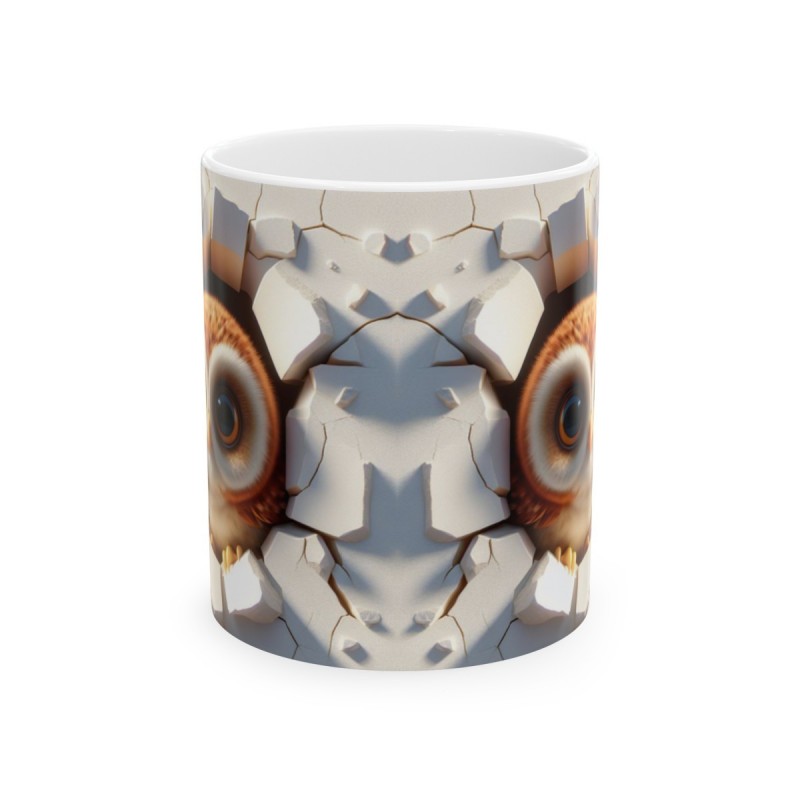 Mug bébé Hibou - Idée cadeau - Tasse originale en céramique enfant ou adulte