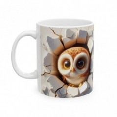 Mug bébé Hibou - Idée cadeau - Tasse originale en céramique enfant ou adulte