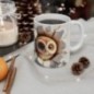 Mug bébé Hibou - Idée cadeau - Tasse originale en céramique enfant ou adulte